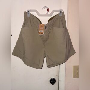 Patagonia Women's Khaki Cargo Shorts